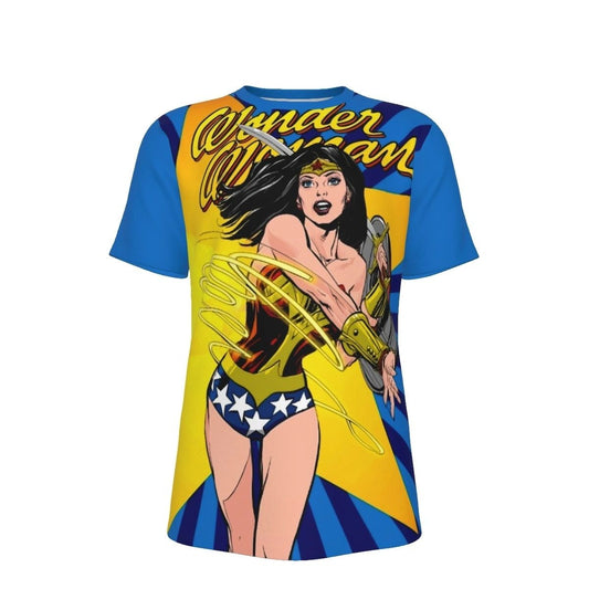 WONDER WOMAN SUMMER SPECIAL ALL OVER PRINT SHIRT AND TANK TOP -NEAL ADAMS