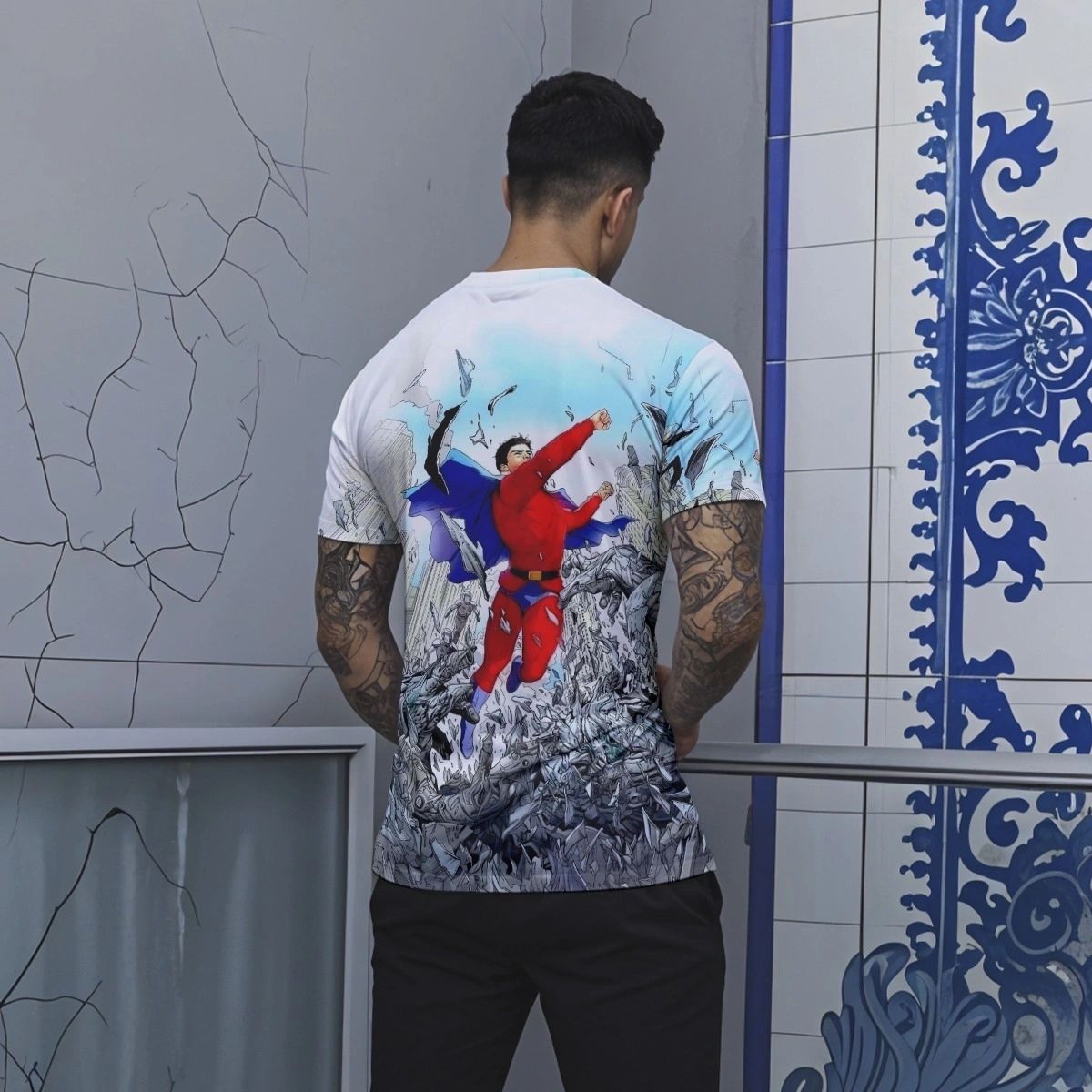 MONEL PUNCH ALL OVER PRINT SHIRT