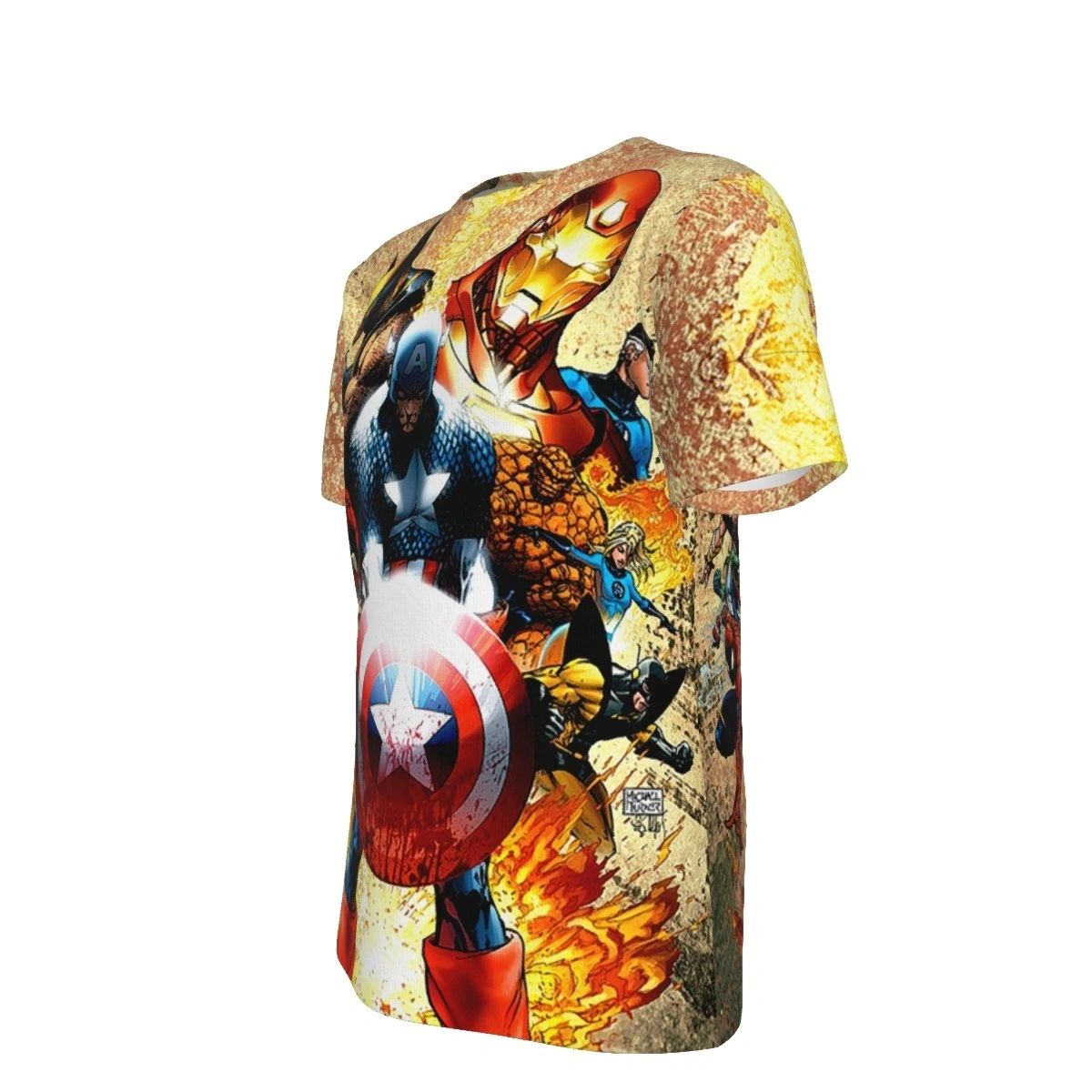CIVIL WAR 1 ALL OVER PRINT SHIRT - MICHAEL TURNER