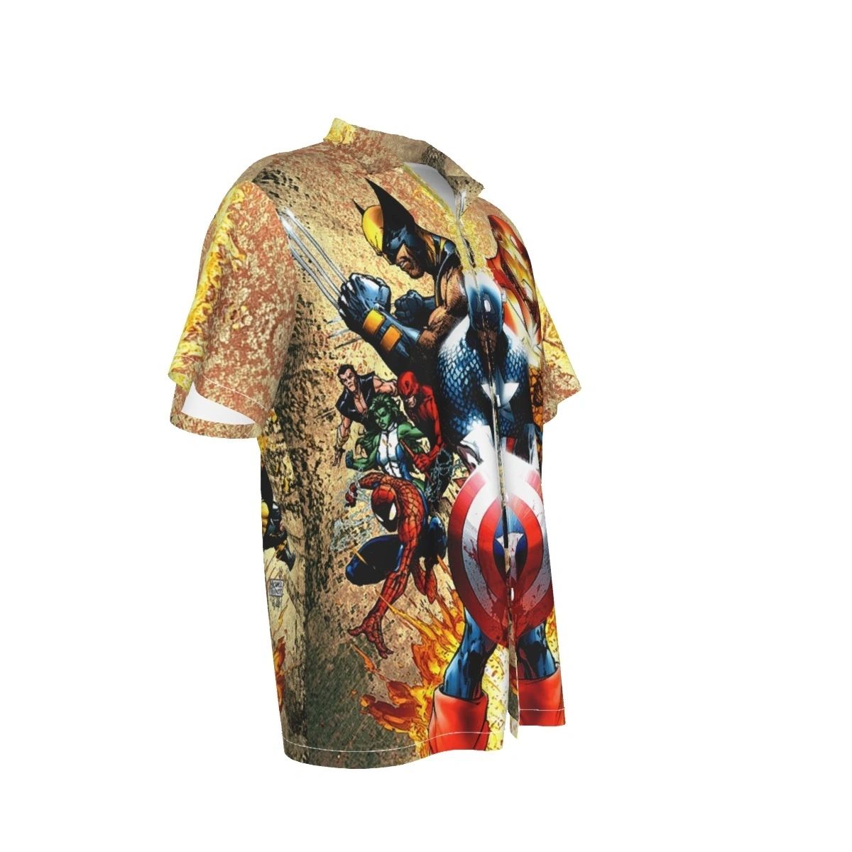 CIVIL WAR 1 ALL OVER PRINT SHIRT - MICHAEL TURNER