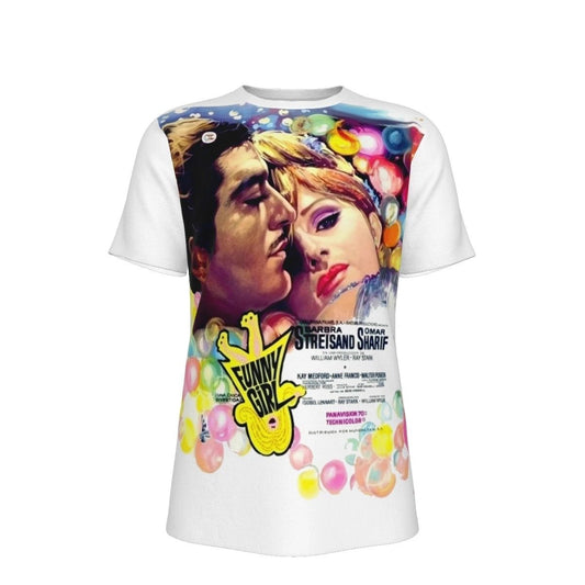 FUNNY GIRL MOVIE POSTER 1 ALL OVER PRINT SHIRT