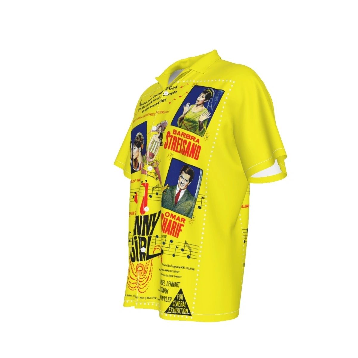 FUNNY GIRL MOVIE POSTER 2 ALL OVER PRINT SHIRT