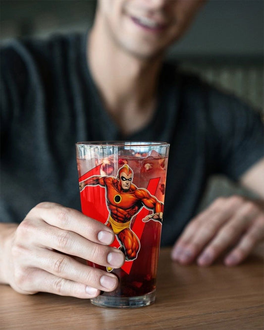 CRIMSON AVENGER READY Pint Glass (with Free Shipping) -7 SOLDIERS OF VICTORY