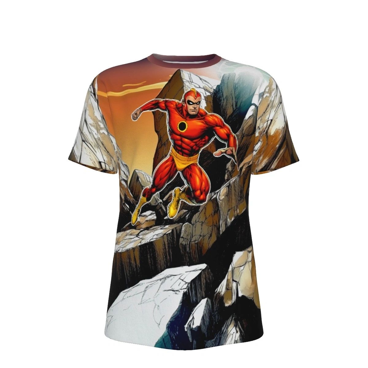 CRIMSON AVENGER ALL OVER PRINT SHIRT - 7 SOLDIERS OF VICTORY