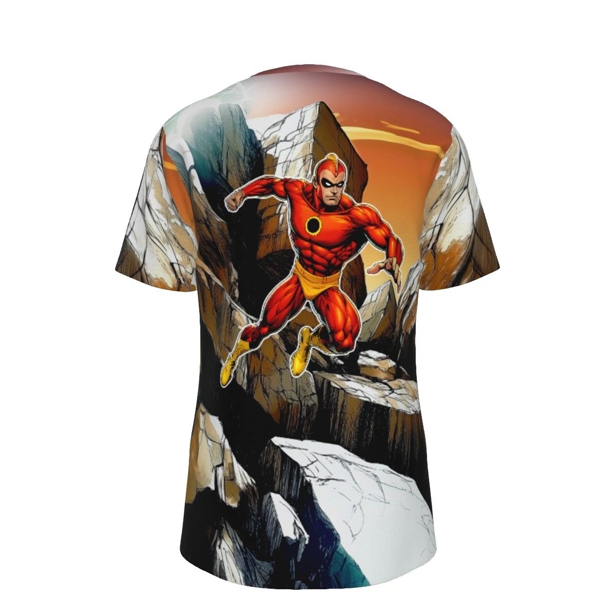 CRIMSON AVENGER ALL OVER PRINT SHIRT - 7 SOLDIERS OF VICTORY