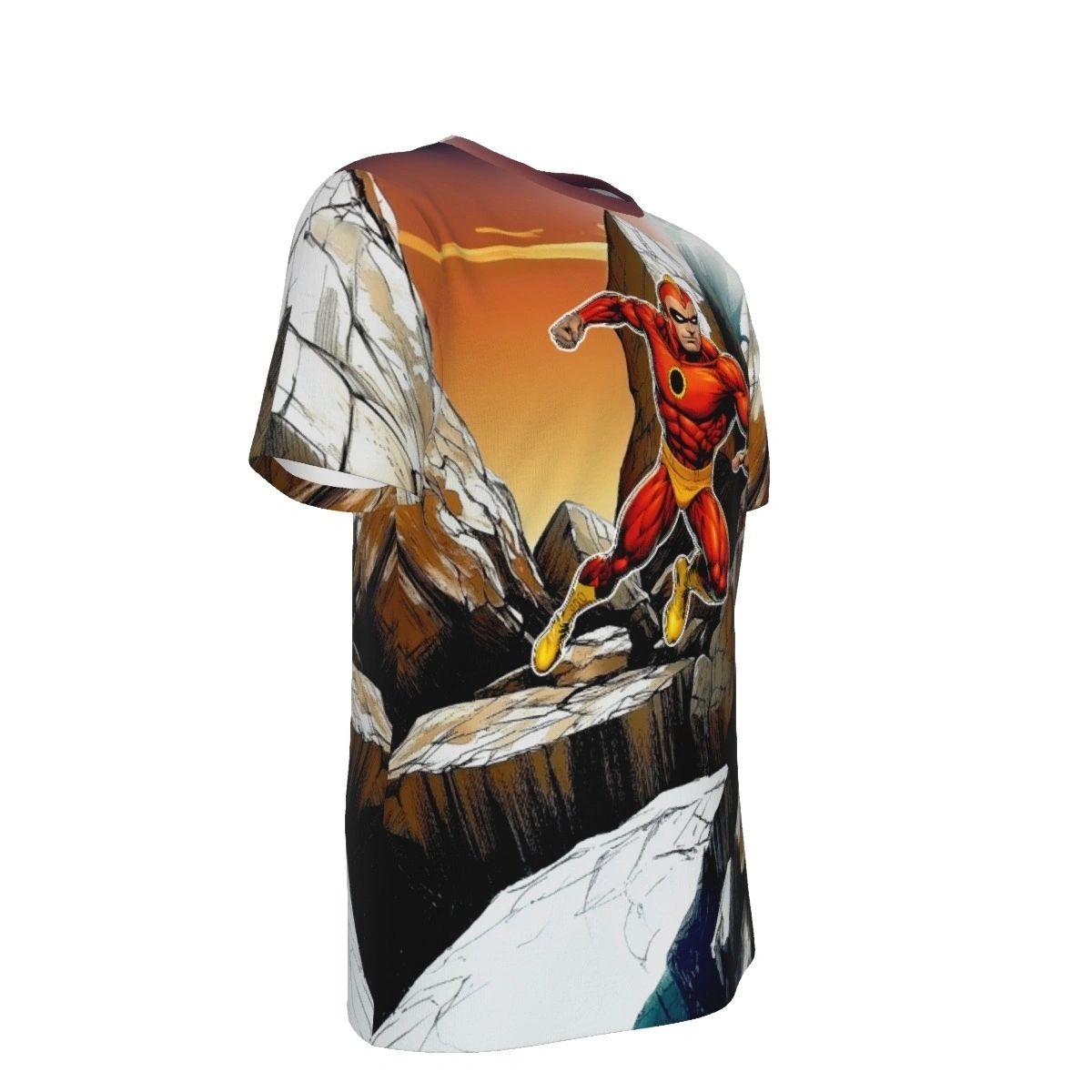 CRIMSON AVENGER ALL OVER PRINT SHIRT - 7 SOLDIERS OF VICTORY