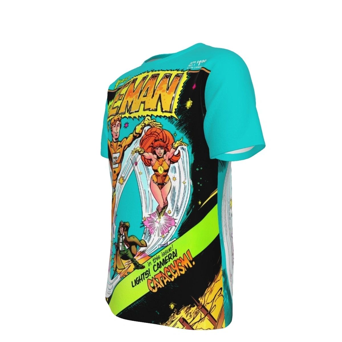 E-MAN #1 V2 READY ALL OVER PRINT SHIRTS