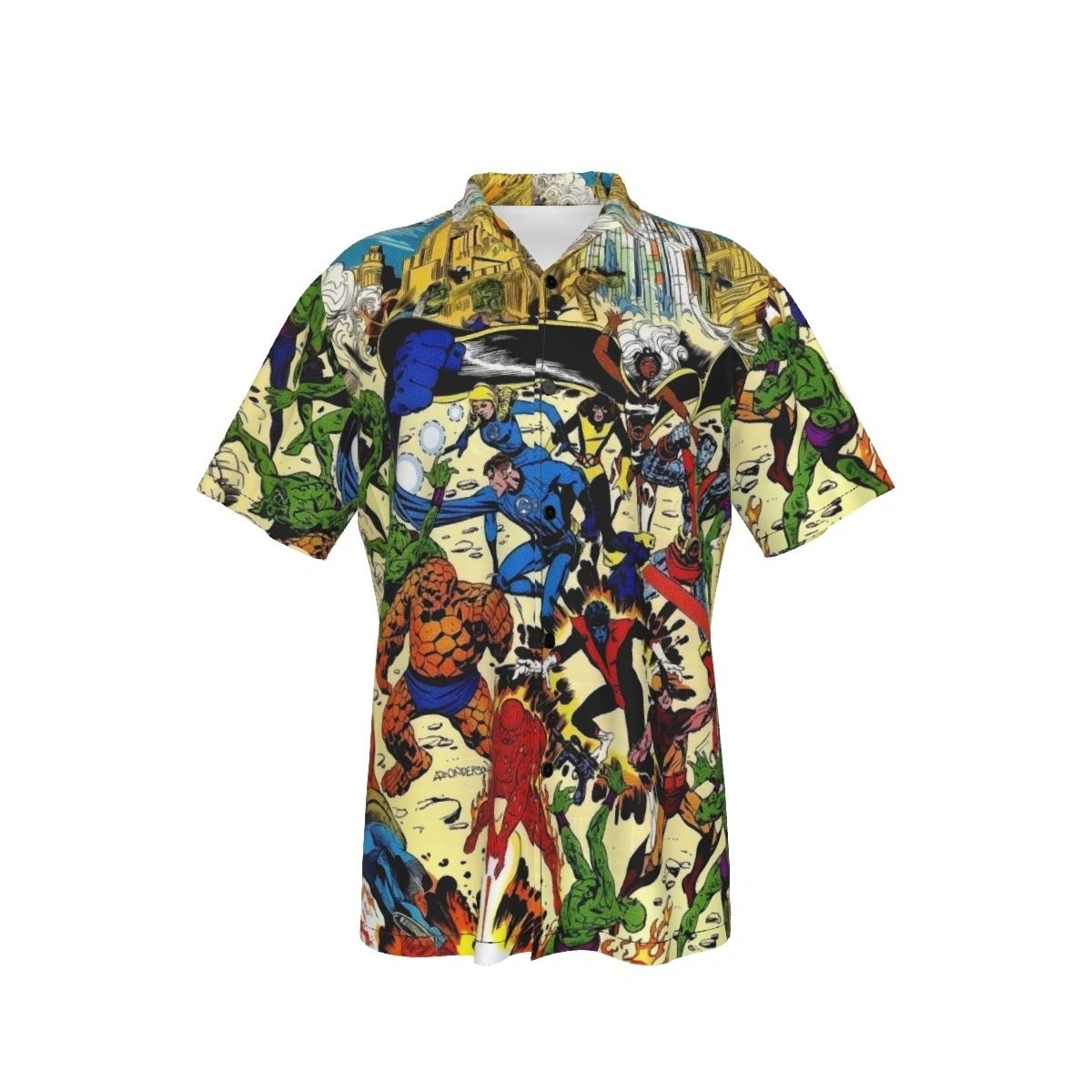 XMEN ANNUAL 5 COVER ALL OVER PRINT SHIRTS