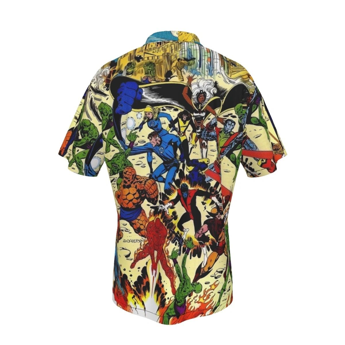 XMEN ANNUAL 5 COVER ALL OVER PRINT SHIRTS