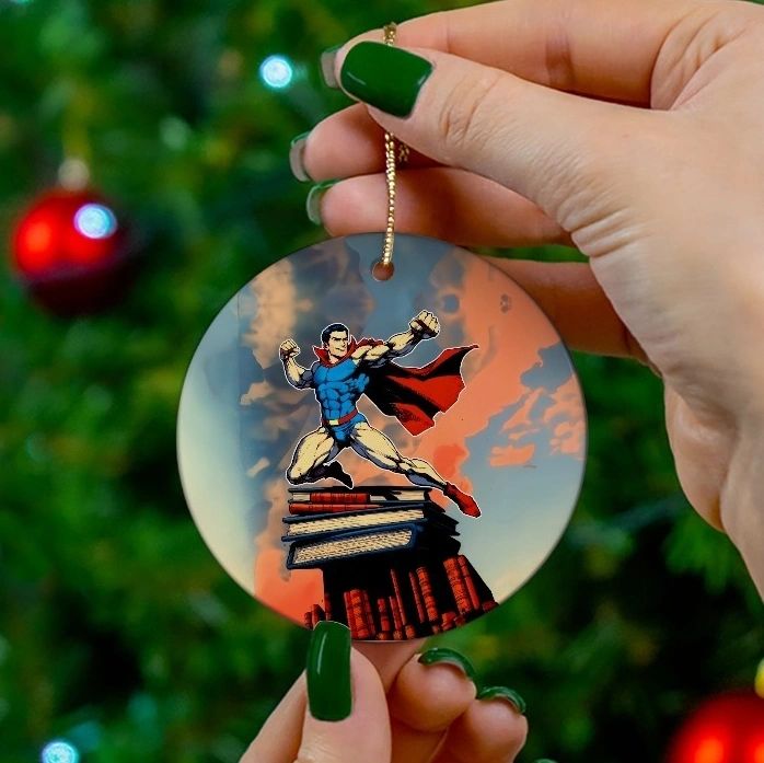 DOLL MAN READY CHRISTMAS TREE ORNAMENT - FREEDOM FIGHTERS