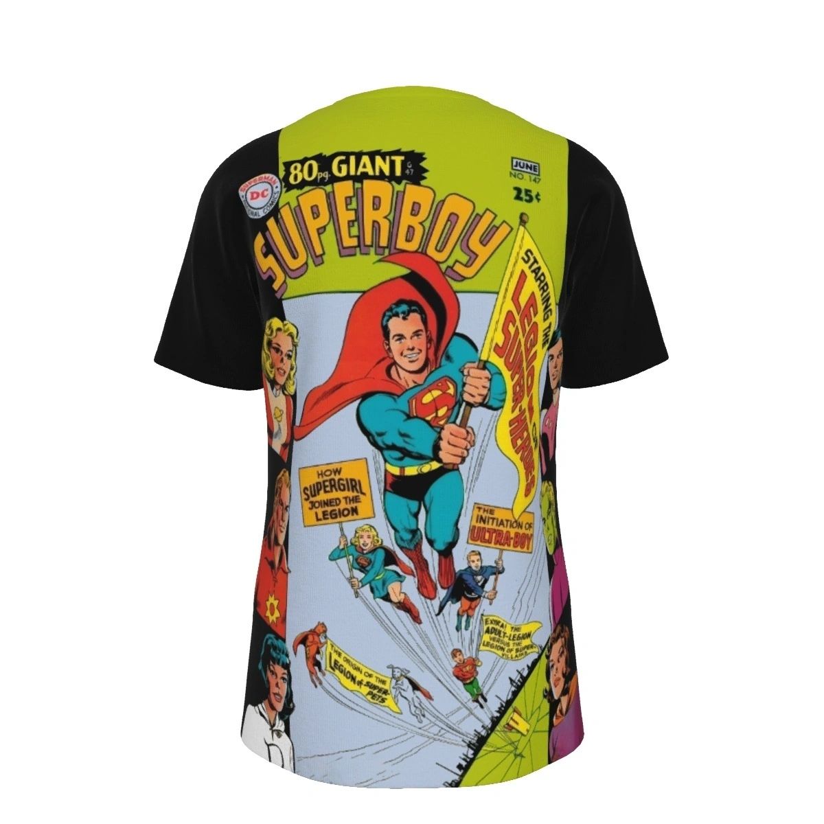 SUPERBOY 147 ALL OVER PRINT SHIRTS - LEGION OF SUPERHEROES