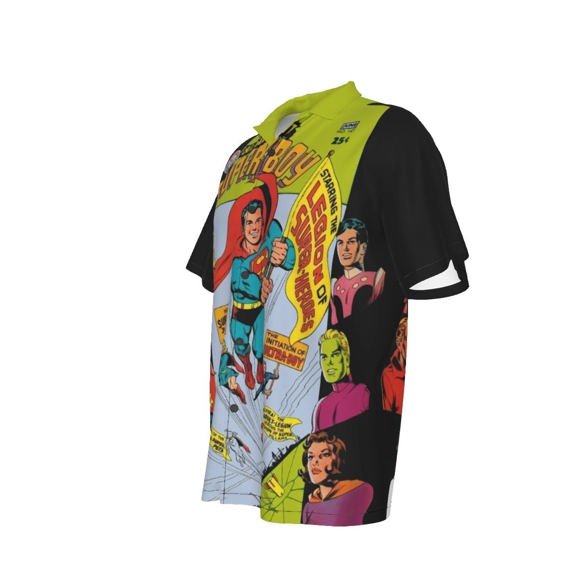 SUPERBOY 147 ALL OVER PRINT SHIRTS - LEGION OF SUPERHEROES