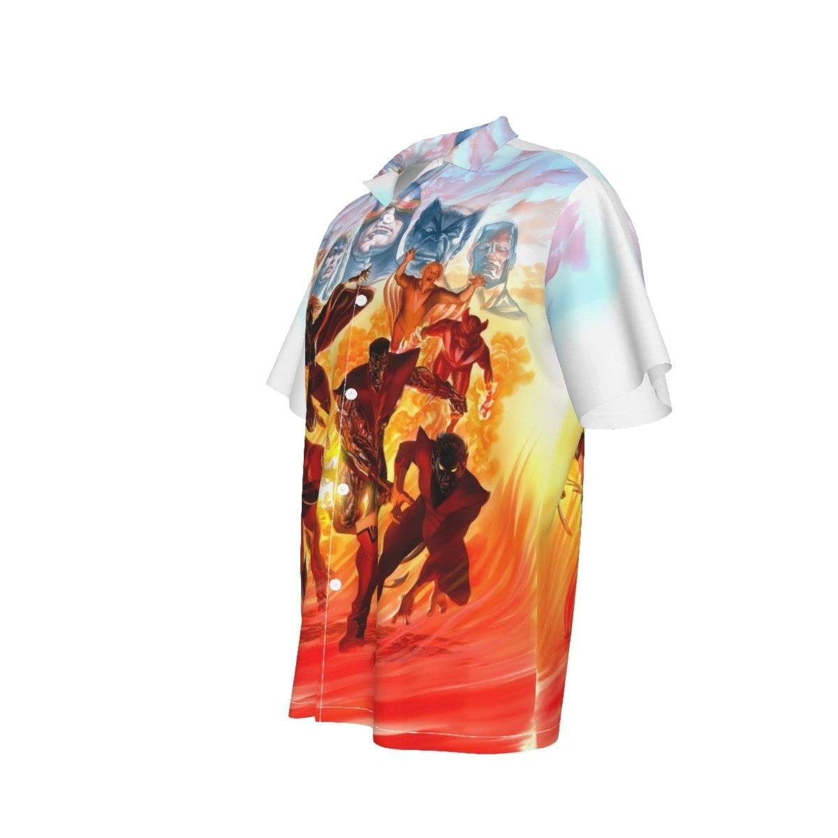 GIANT SIZED XMEN 1COVER ALL OVER PRINT SHIRTS - ALEX ROSS ART