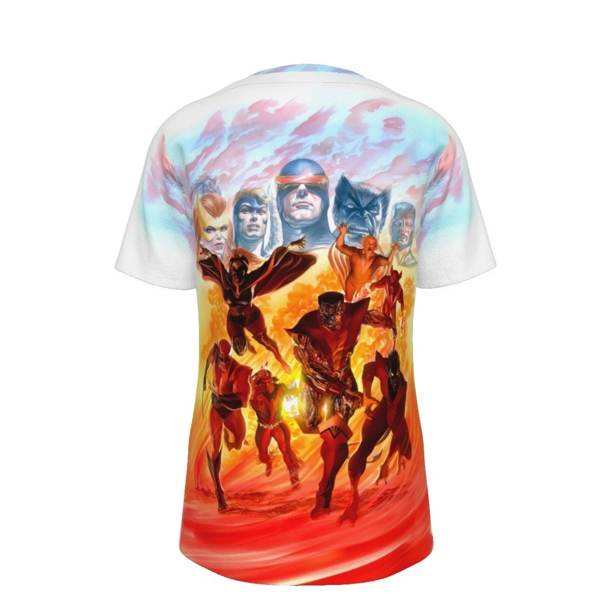 GIANT SIZED XMEN 1COVER ALL OVER PRINT SHIRTS - ALEX ROSS ART