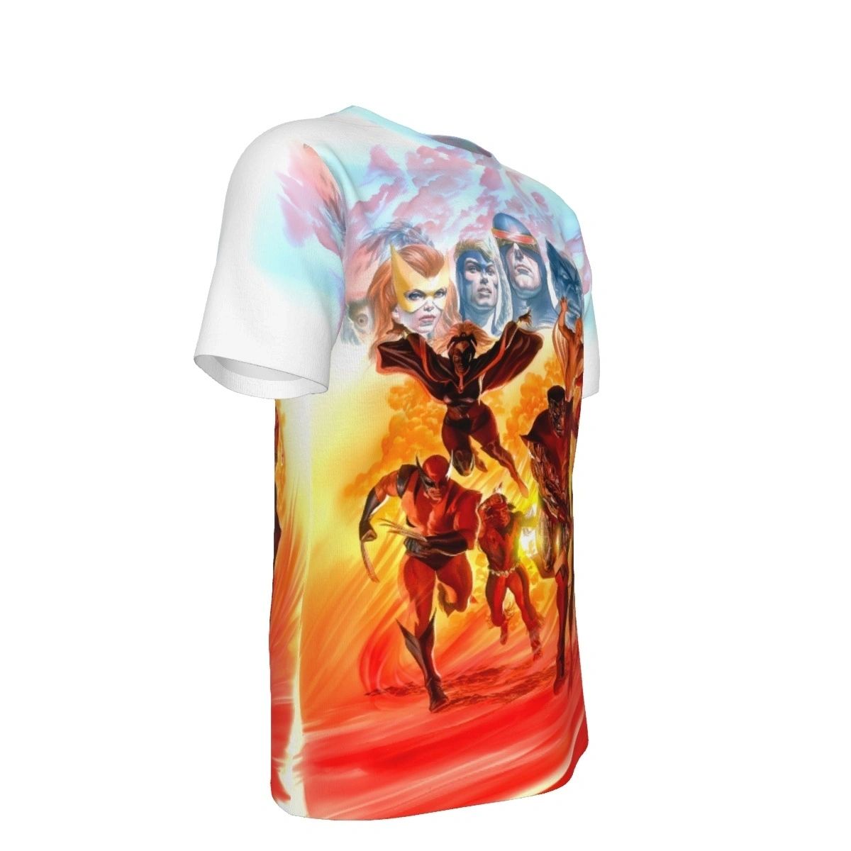 GIANT SIZED XMEN 1COVER ALL OVER PRINT SHIRTS - ALEX ROSS ART