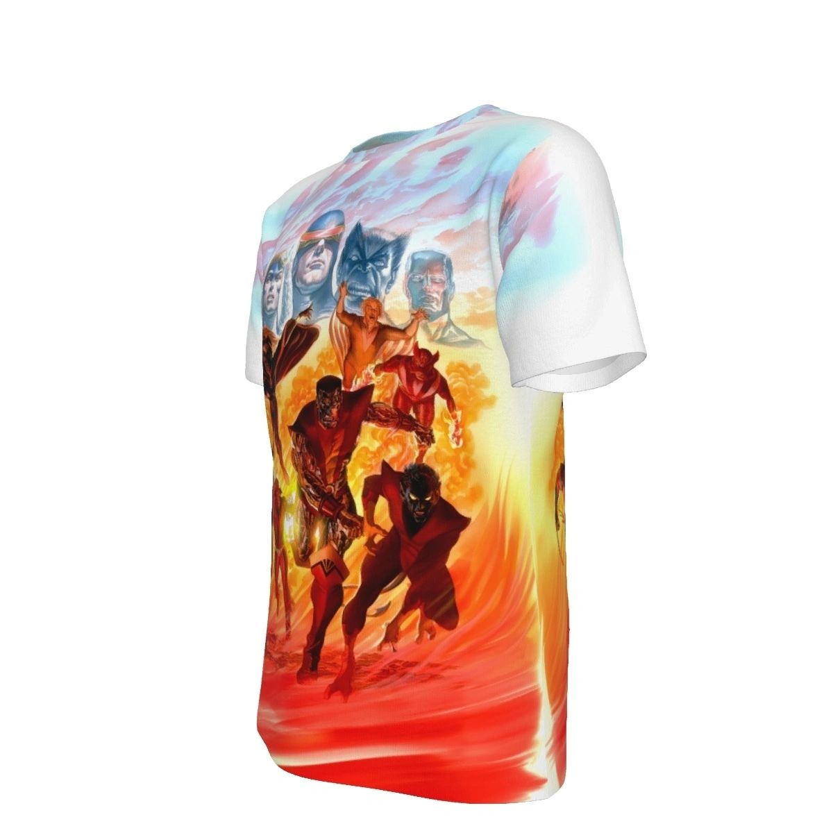 GIANT SIZED XMEN 1COVER ALL OVER PRINT SHIRTS - ALEX ROSS ART