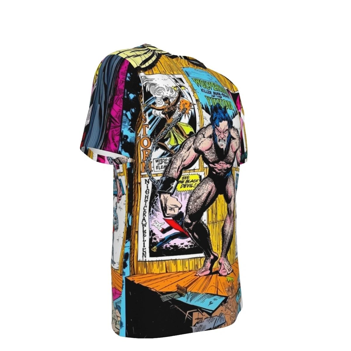 CLASSIC XMEN 17 ALL OVER PRINT SHIRTS