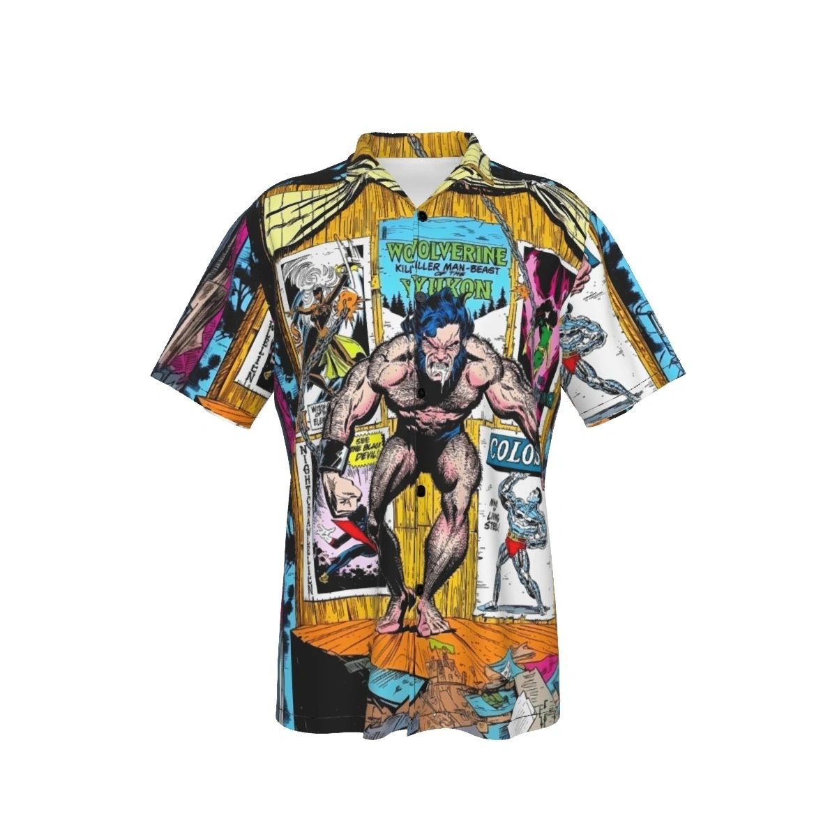 CLASSIC XMEN 17 ALL OVER PRINT SHIRTS