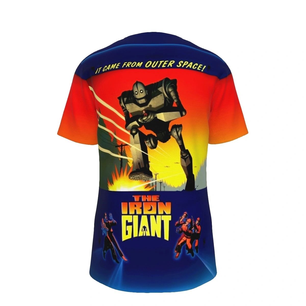 IRON GIANT MOVIE POSTER ALL OVER PRINT SHIRT