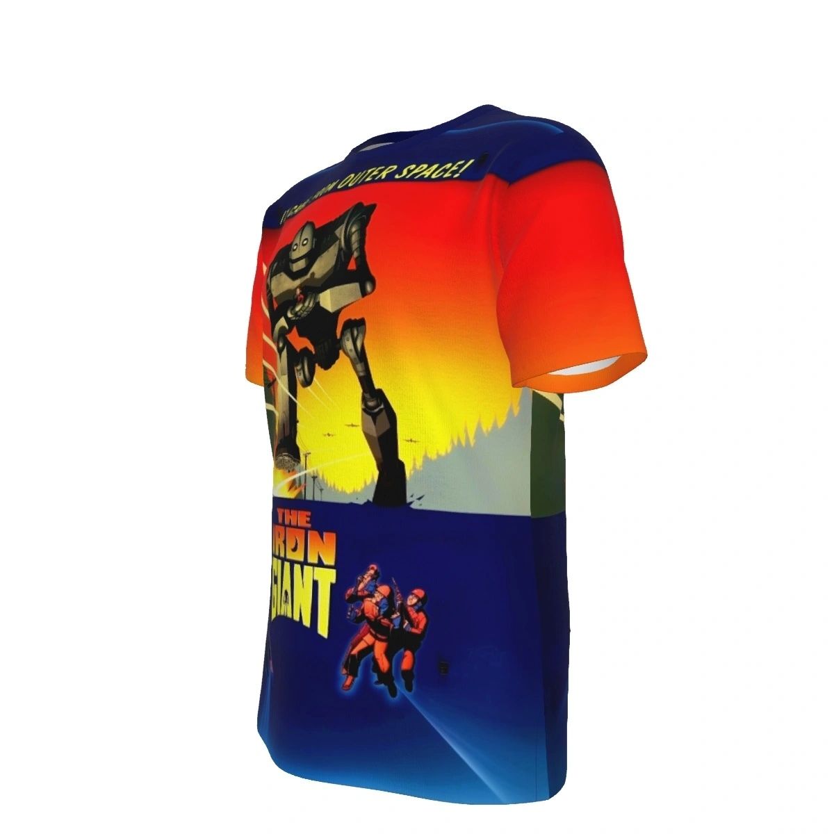 IRON GIANT MOVIE POSTER ALL OVER PRINT SHIRT