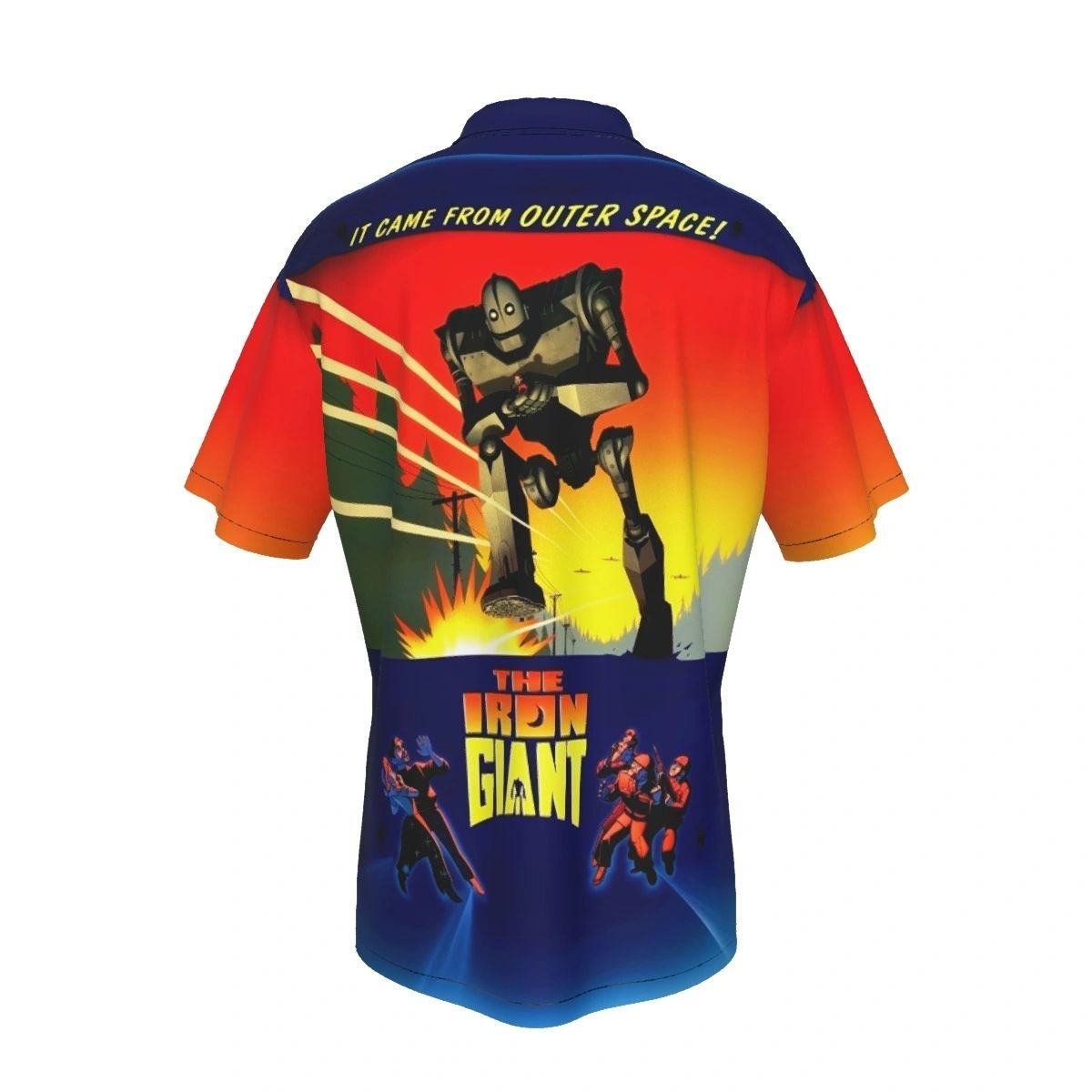IRON GIANT MOVIE POSTER ALL OVER PRINT SHIRT