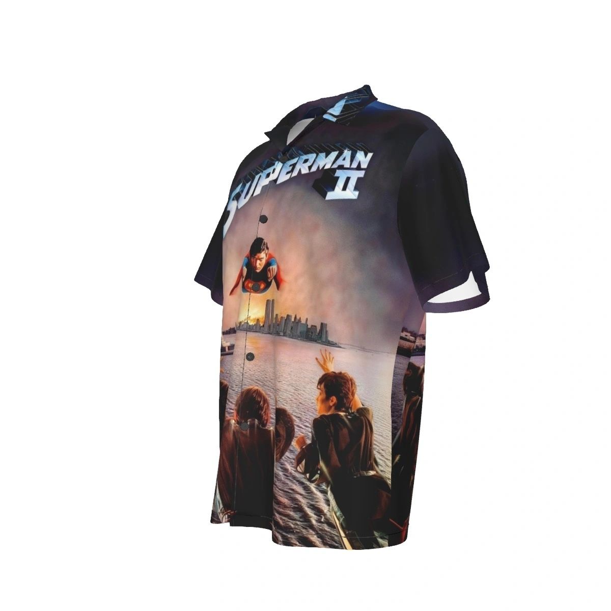 SUPERMAN 2 MOVIE POSTER ALL OVER PRINT SHIRT