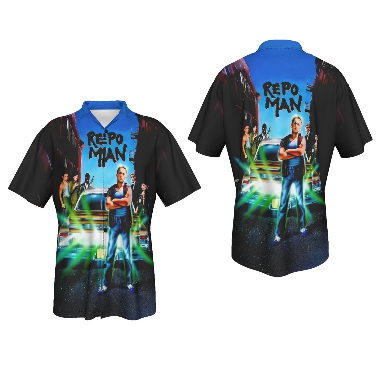 REPO MAN MOVIE POSTER ALL OVER PRINT SHIRT