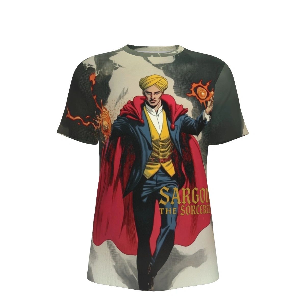 SARGON THE SORCERER ALL OVER PRINT SHIRT AND TANK TOP - ORIGINAL ART