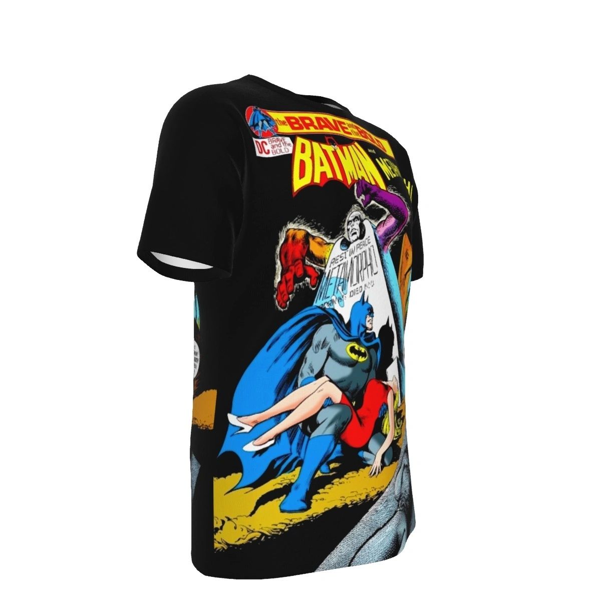 BRAVE AND THE BOLD 101 ALL OVER PRINT SHIRT AND TANK TOP - METAMORPHO