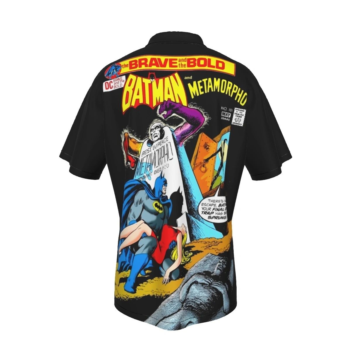 BRAVE AND THE BOLD 101 ALL OVER PRINT SHIRT AND TANK TOP - METAMORPHO