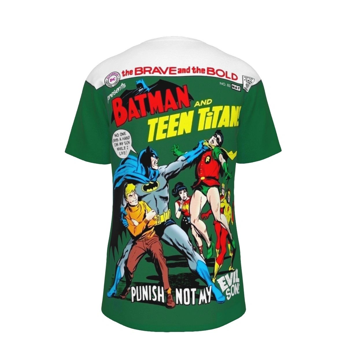 BRAVE AND THE BOLD 83 ALL OVER PRINT SHIRT AND TANK TOP - TEEN TITANS