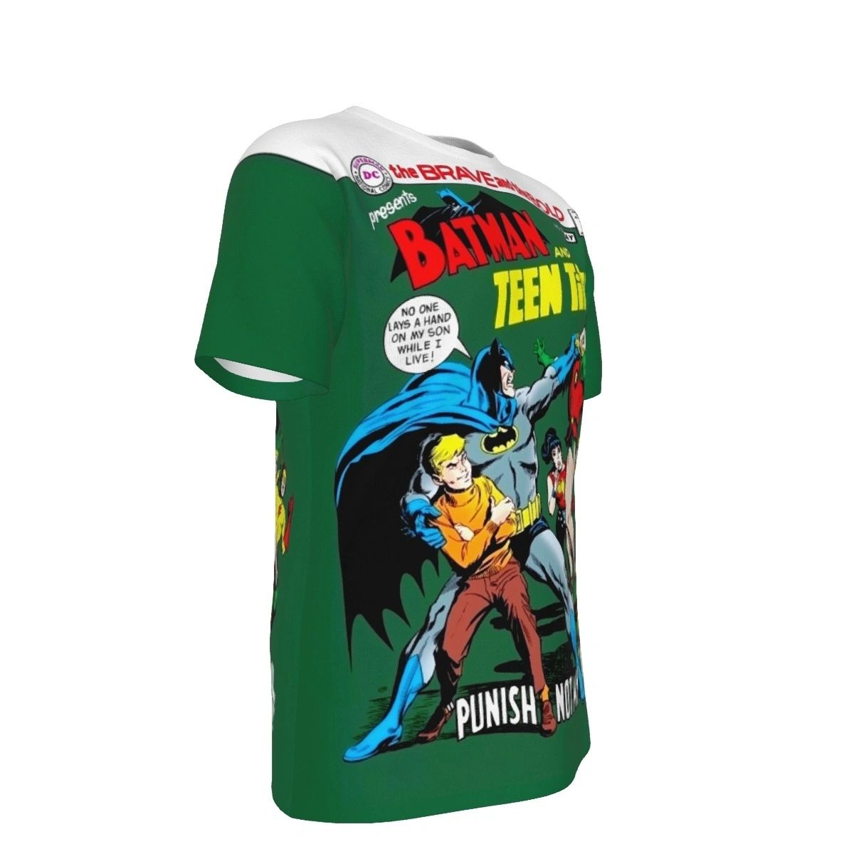 BRAVE AND THE BOLD 83 ALL OVER PRINT SHIRT AND TANK TOP - TEEN TITANS