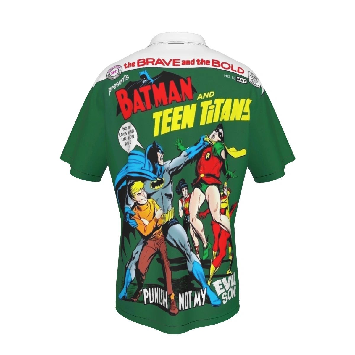 BRAVE AND THE BOLD 83 ALL OVER PRINT SHIRT AND TANK TOP - TEEN TITANS