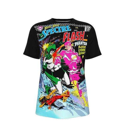 BRAVE AND THE BOLD 72 ALL OVER PRINT SHIRT AND TANK TOP- SPECTRE- FLASH