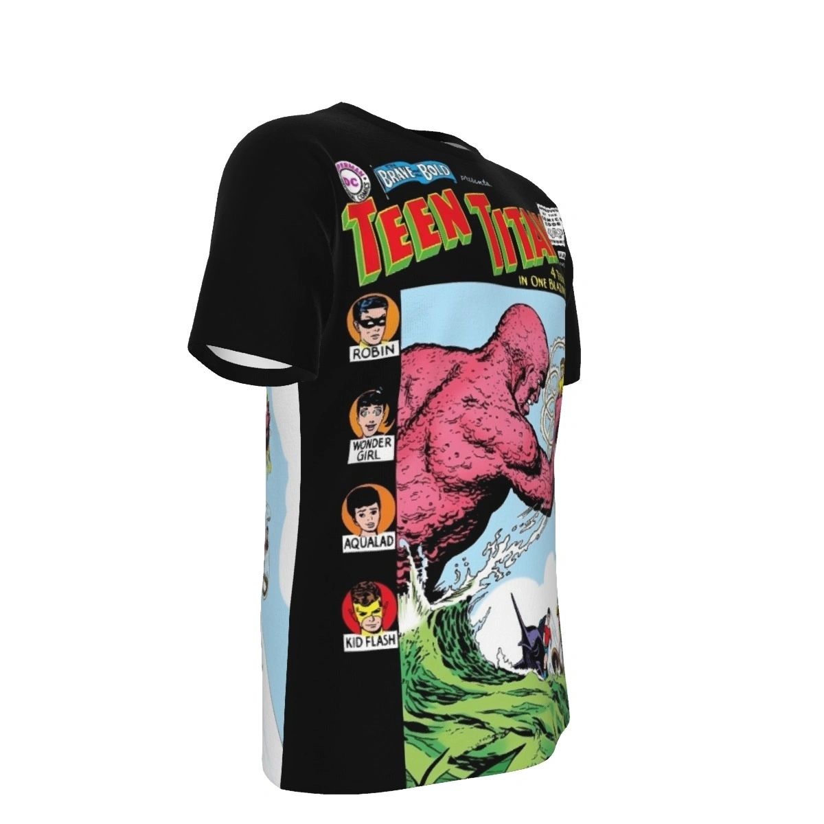BRAVE AND THE BOLD 60 ALL OVER PRINT SHIRT AND TANK TOP- TEEN TITANS