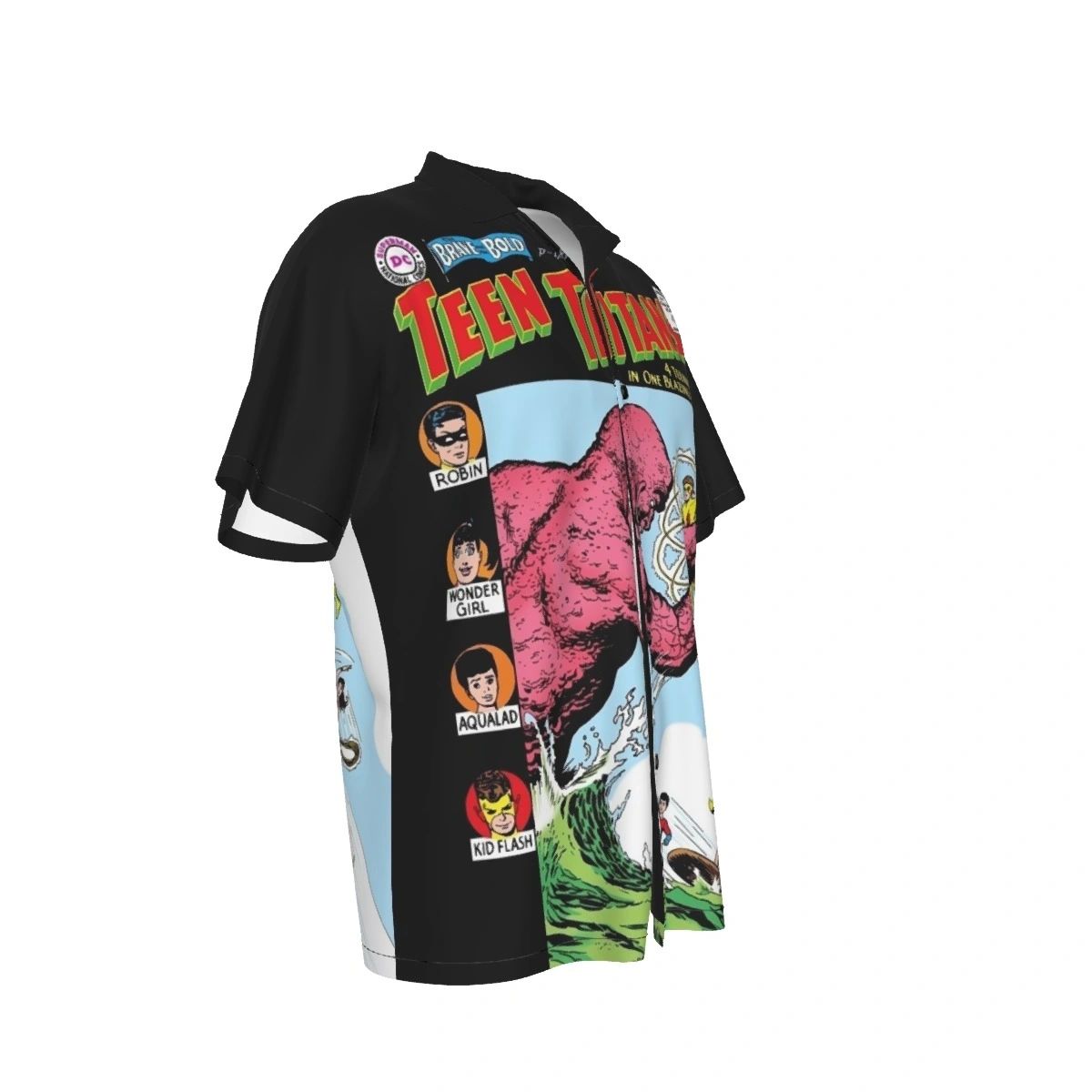 BRAVE AND THE BOLD 60 ALL OVER PRINT SHIRT AND TANK TOP- TEEN TITANS