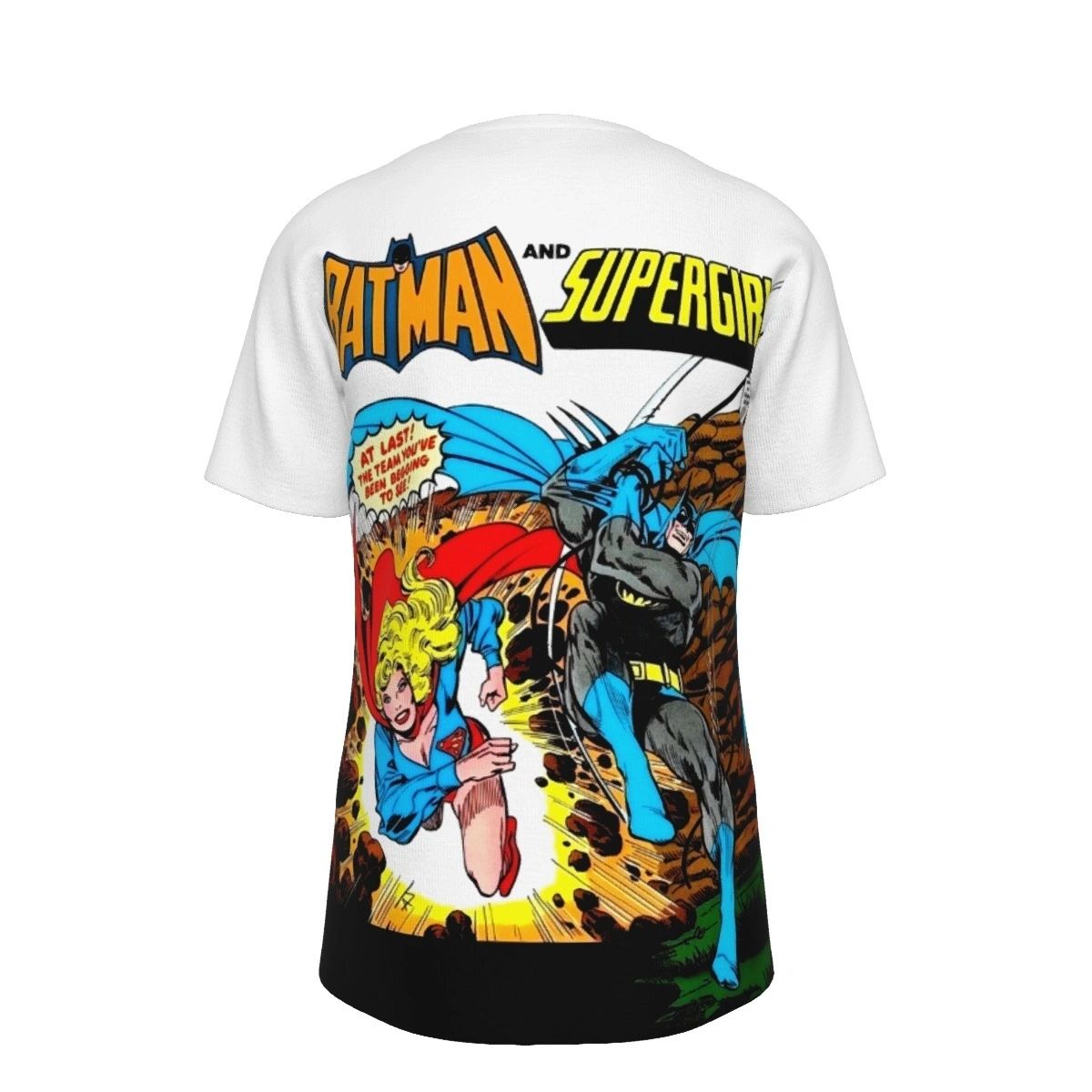 BRAVE AND THE BOLD 147 ALL OVER PRINT SHIRT AND TANK TOP- SUPERGIRL
