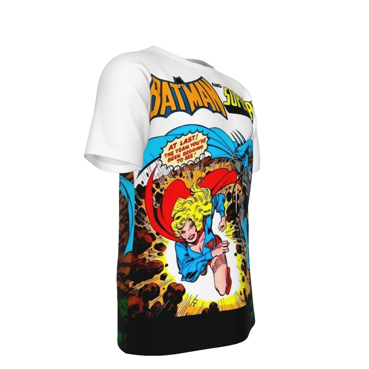 BRAVE AND THE BOLD 147 ALL OVER PRINT SHIRT AND TANK TOP- SUPERGIRL