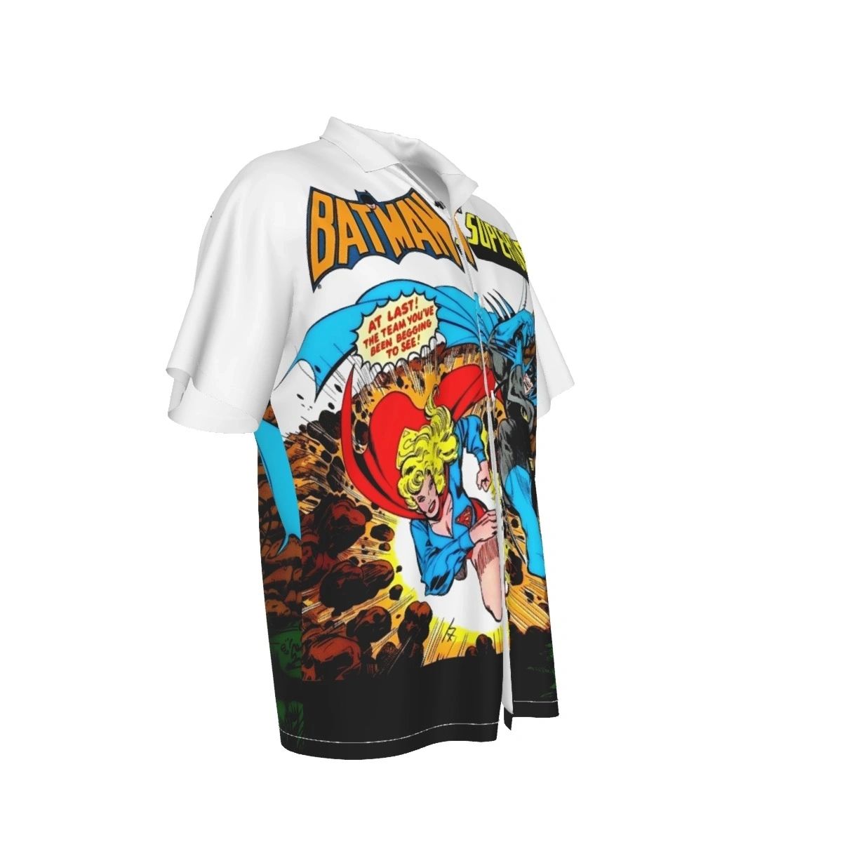 BRAVE AND THE BOLD 147 ALL OVER PRINT SHIRT AND TANK TOP- SUPERGIRL