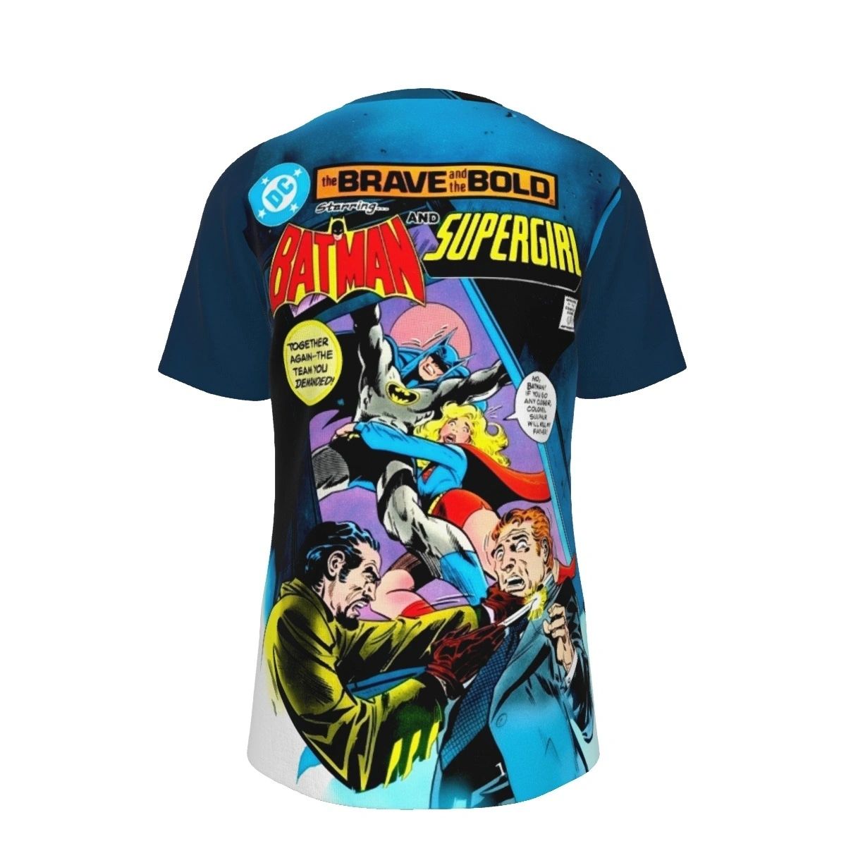 BRAVE AND THE BOLD 160 ALL OVER PRINT SHIRT AND TANK TOP- SUPERGIRL