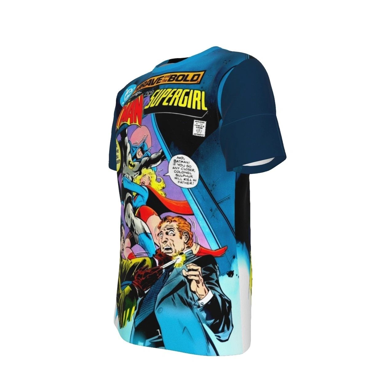 BRAVE AND THE BOLD 160 ALL OVER PRINT SHIRT AND TANK TOP- SUPERGIRL