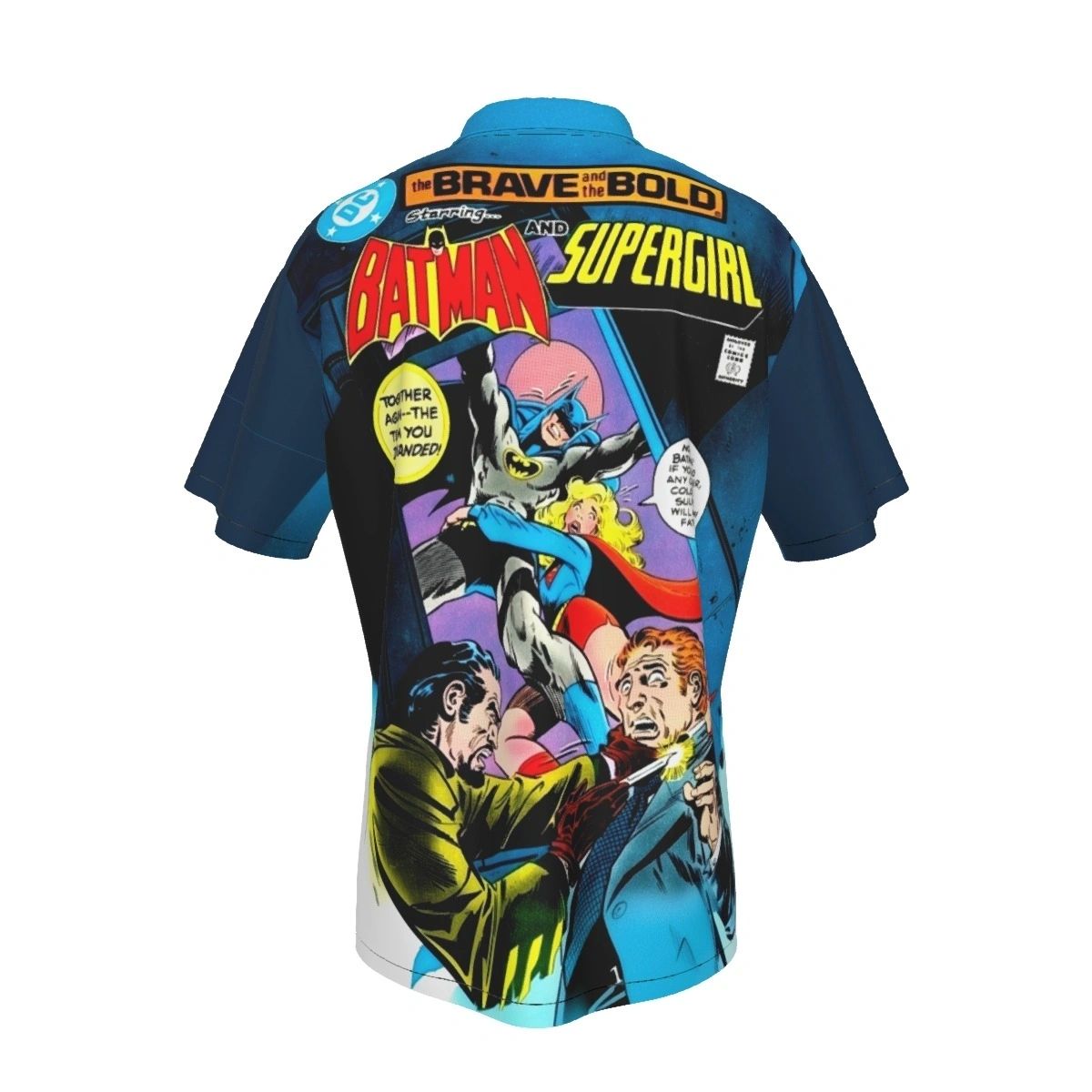 BRAVE AND THE BOLD 160 ALL OVER PRINT SHIRT AND TANK TOP- SUPERGIRL