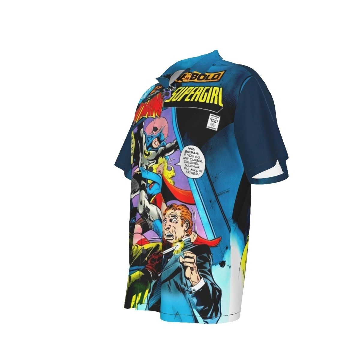 BRAVE AND THE BOLD 160 ALL OVER PRINT SHIRT AND TANK TOP- SUPERGIRL