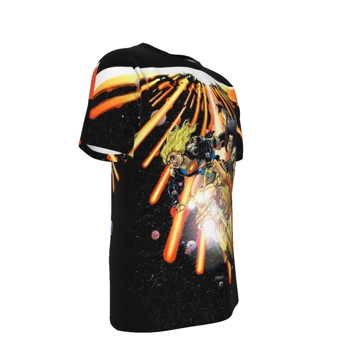 BRAVE AND THE BOLD 42 V2 ALL OVER PRINT SHIRT AND TANK TOP- SUPERGIRL LOBO