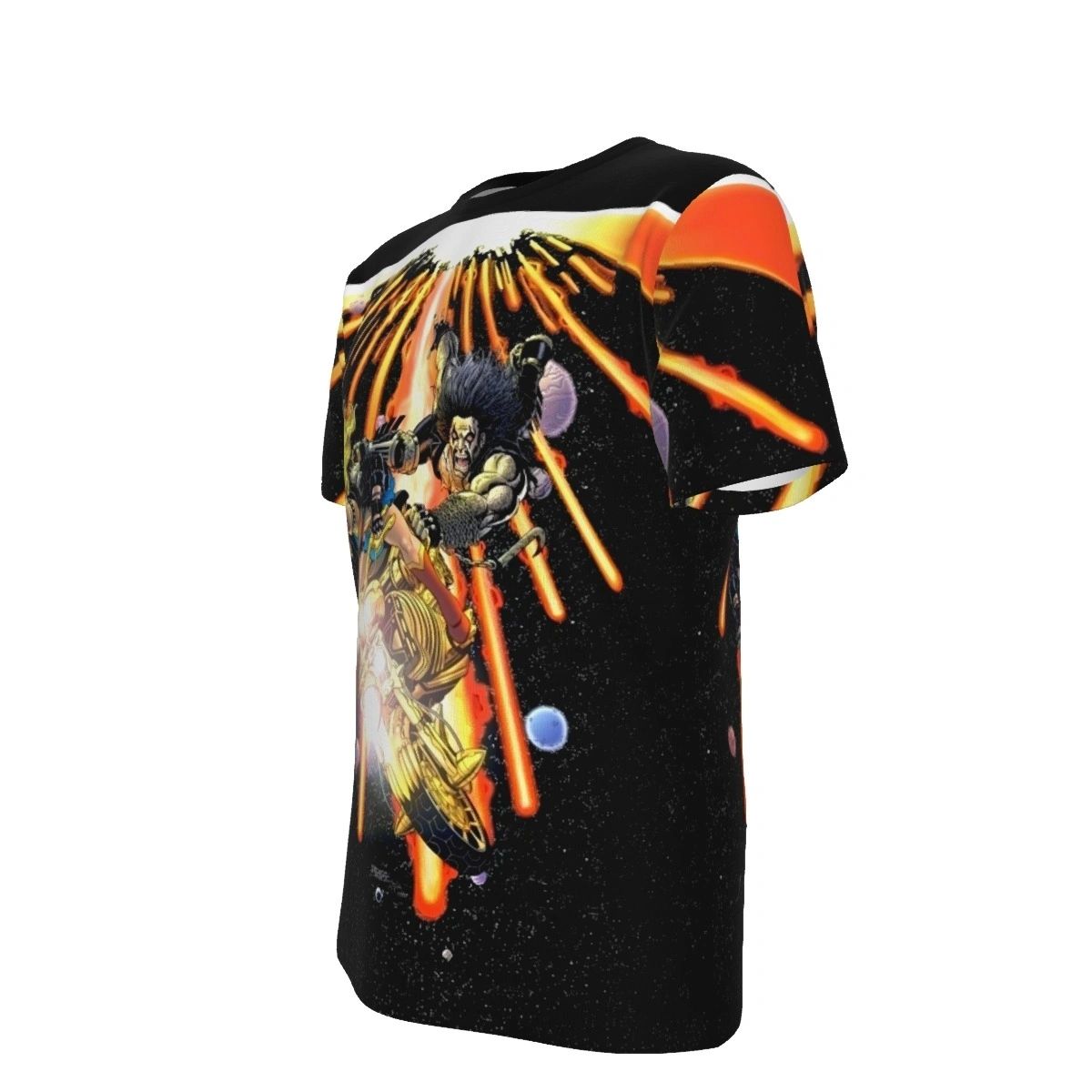 BRAVE AND THE BOLD 42 V2 ALL OVER PRINT SHIRT AND TANK TOP- SUPERGIRL LOBO