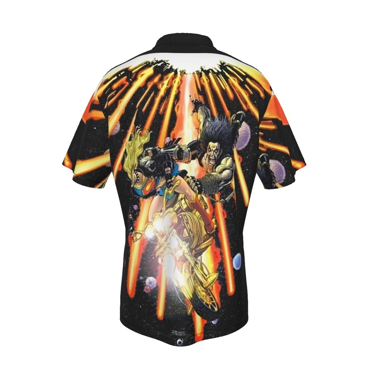 BRAVE AND THE BOLD 42 V2 ALL OVER PRINT SHIRT AND TANK TOP- SUPERGIRL LOBO