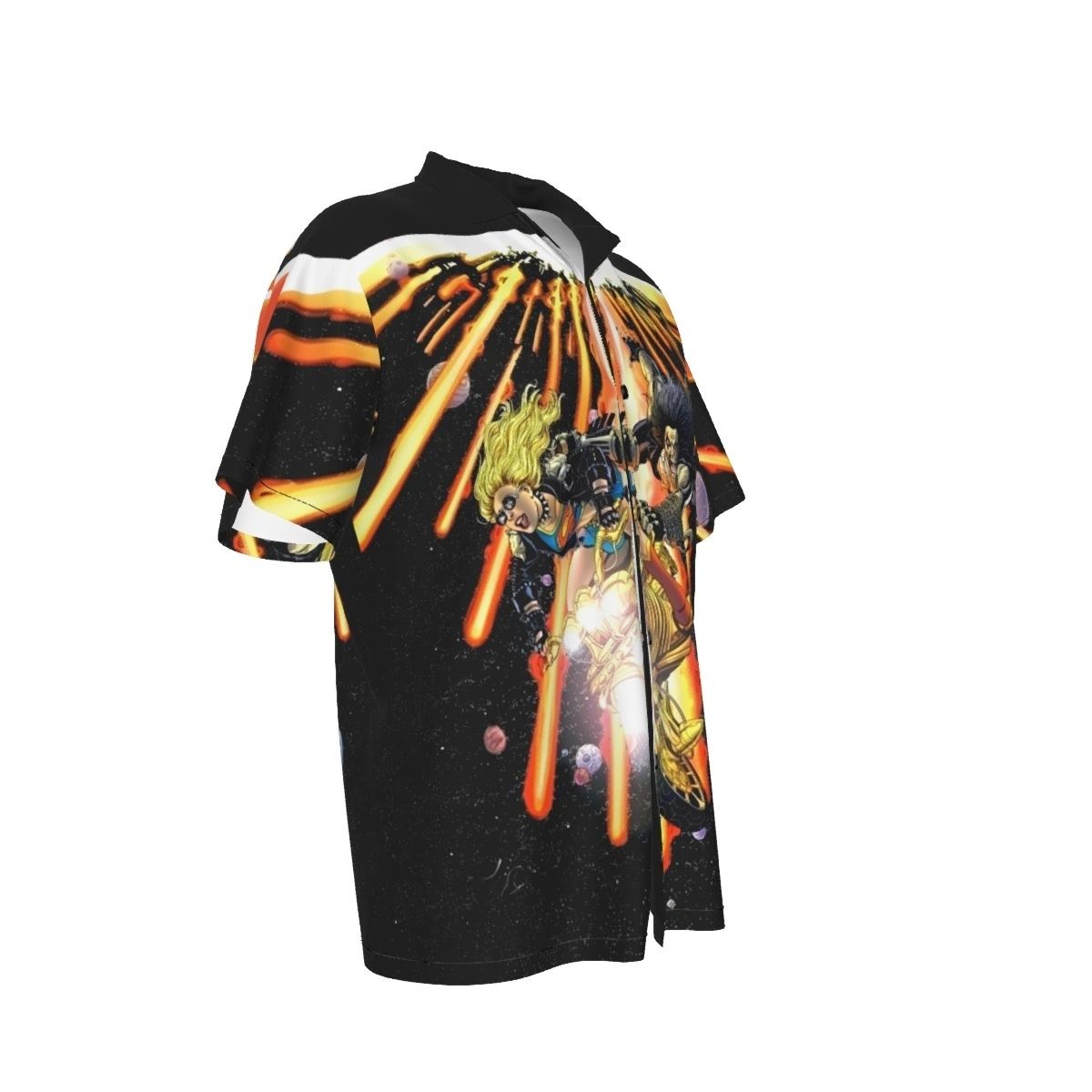 BRAVE AND THE BOLD 42 V2 ALL OVER PRINT SHIRT AND TANK TOP- SUPERGIRL LOBO