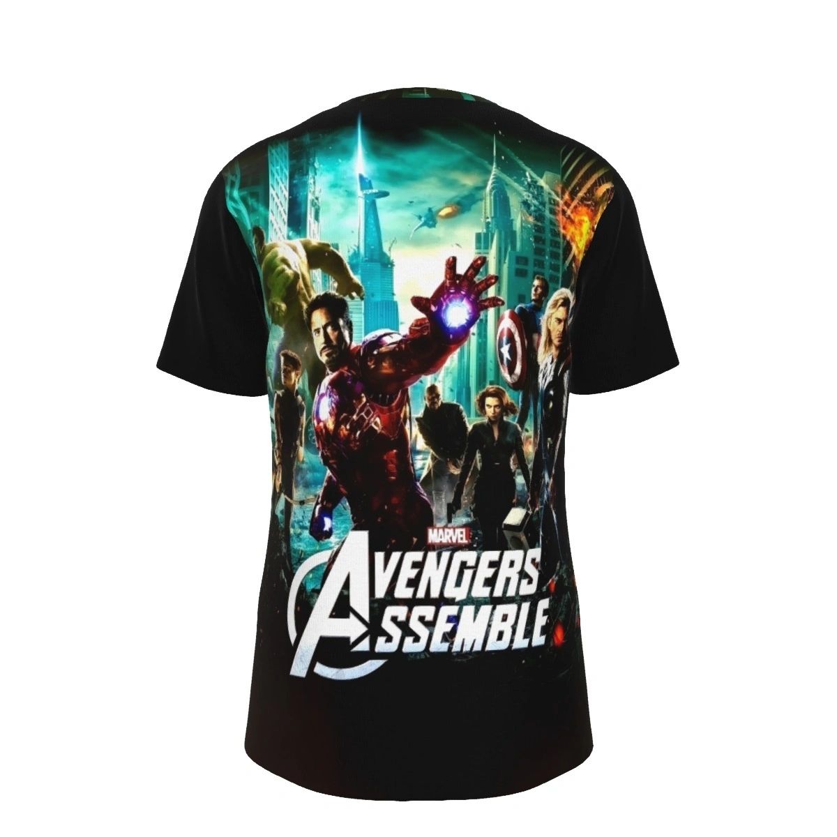 AVENGERS MOVIE POSTER ALL OVER PRINT SHIRT