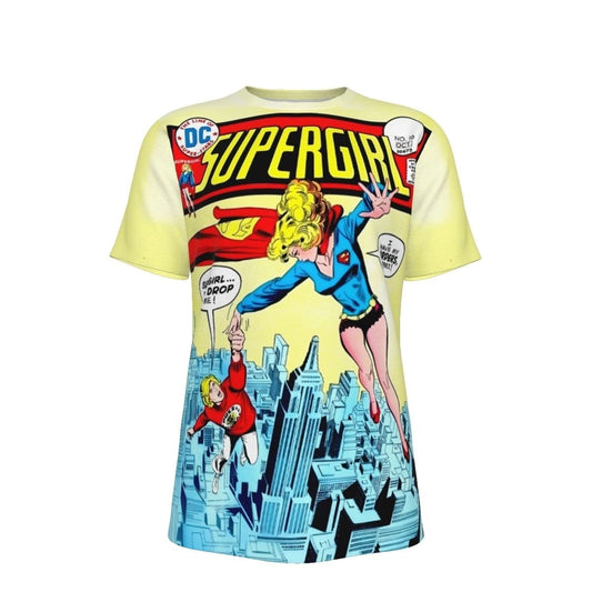 SUPERGIRL 10 ALL OVER PRINT SHIRT AND TANK TOP- PREZ