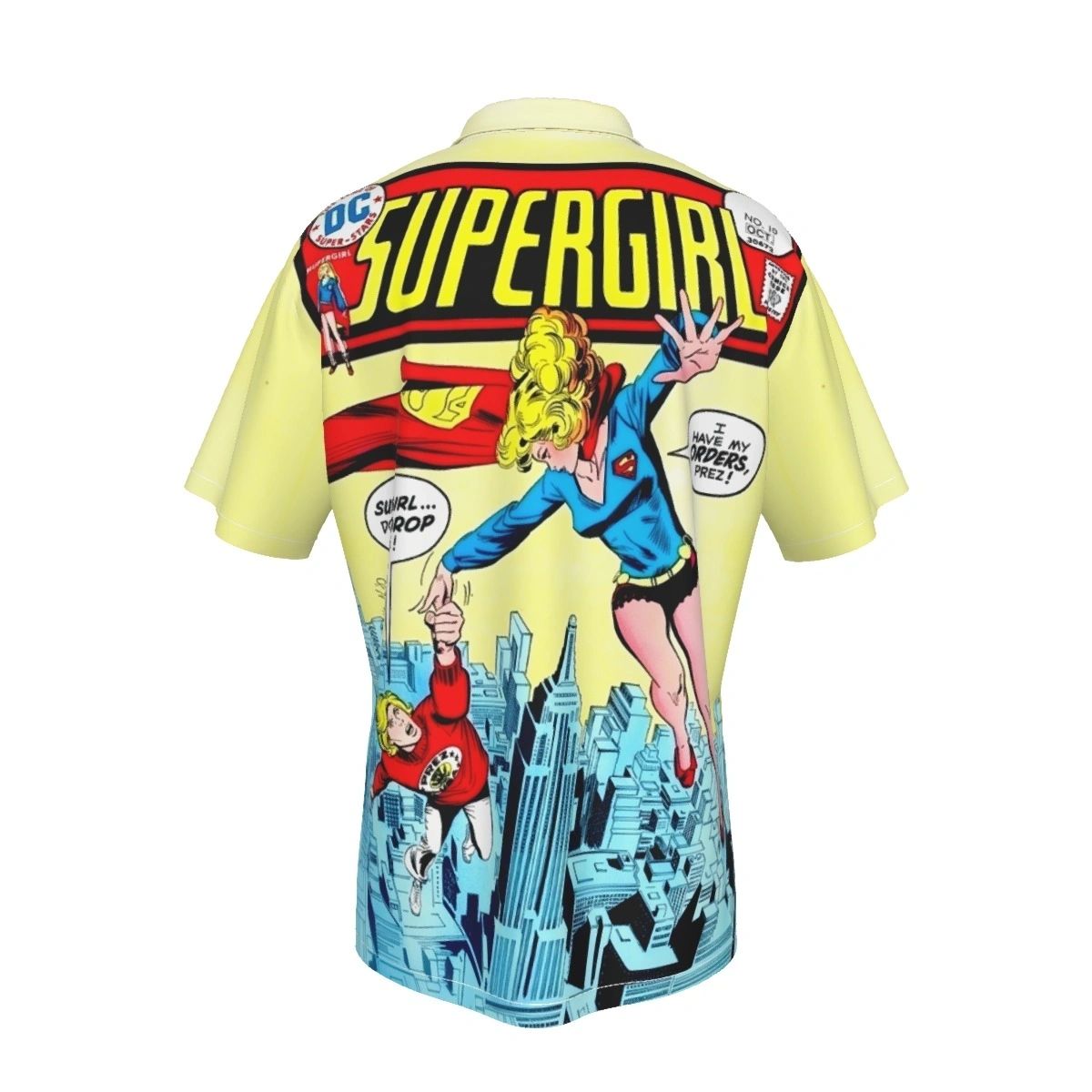 SUPERGIRL 10 ALL OVER PRINT SHIRT AND TANK TOP- PREZ